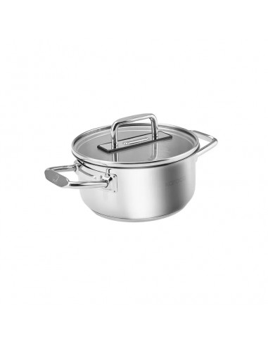 KARACA CASSEROLE GRACE EN INOX 30CM 12,3L rembourrage situé sous