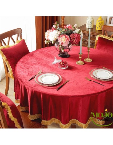 Nappe de noël rouge offre 