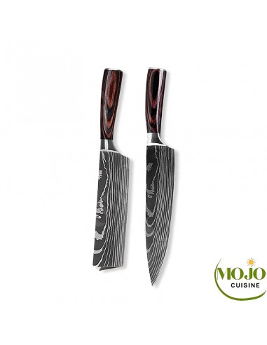 Set 2 couteaux de cuisine Sharpen l'achat 