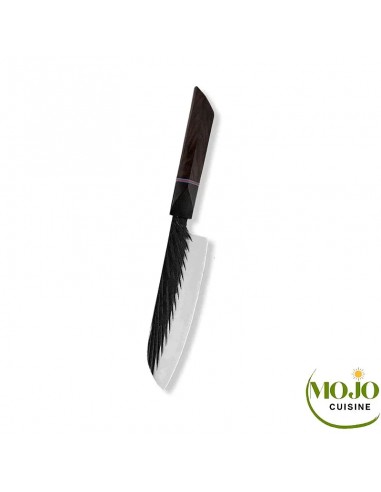 Couteau japonais Santoku CarbonWood livraison gratuite