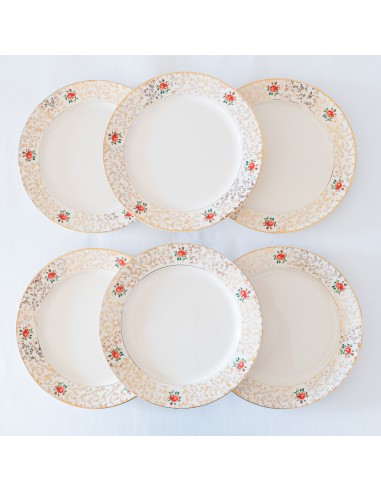 6 assiettes plates Villeroy & Boch "Flirty" Vous souhaitez 