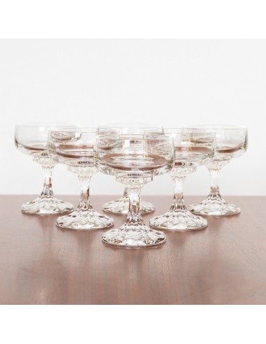 6 coupes à champagne cristal Villeroy & Boch est présent 