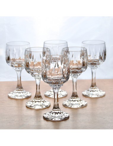 6 verres en cristal Villeroy & Boch "Arabelle" suggérées chez