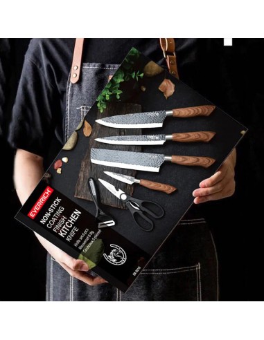 Coffret de Couteaux de Cuisine 🔪  | KitchyGoods Jusqu'à 80% De Réduction