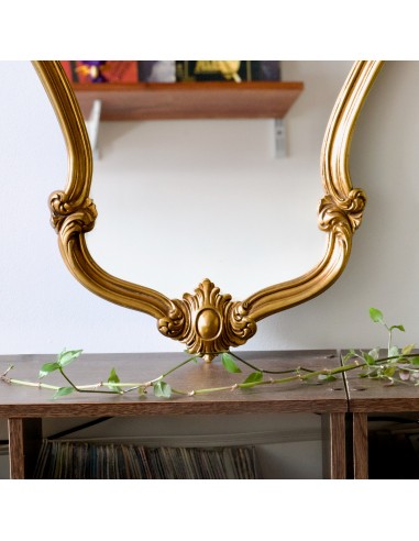 Grand miroir en bois et stuc doré baroque Comparez et commandez 