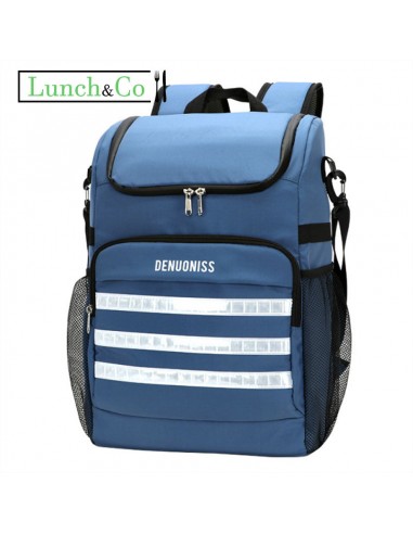 Lunch Bag Isotherme Bleu rembourrage situé sous