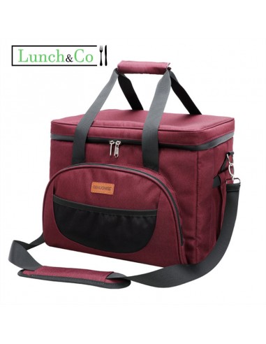 Sac Isotherme 16L Rouge Foncé outlet