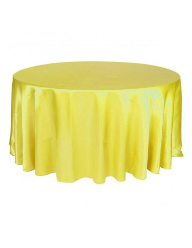 Nappe Ronde  Jaune de pas cher