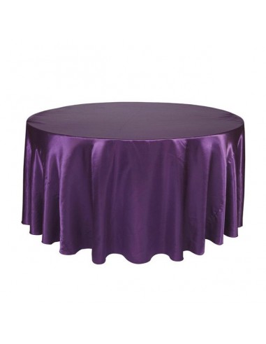 Nappe Ronde  Polyester Violet s'inspire de l'anatomie humaine