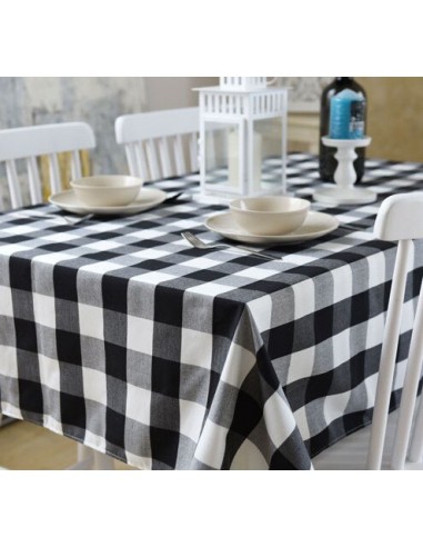 Nappe Noir et  Blanche Livraison rapide