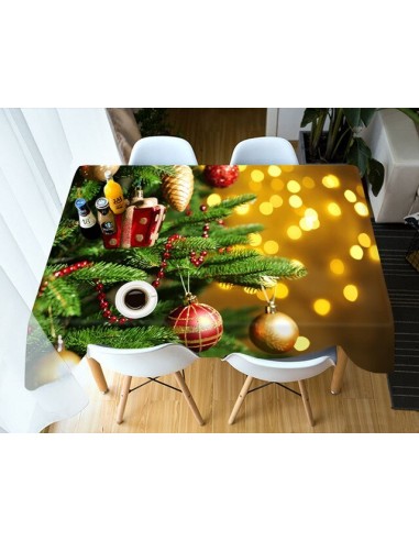 Nappe de Noël  Sapin de Noël la chaussure