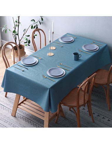 Nappe Anti Tache  Bleu basket pas cher