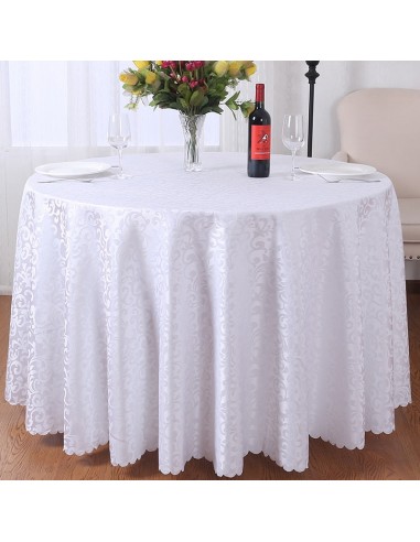 Nappe Ronde Blanche Mariage de la marque