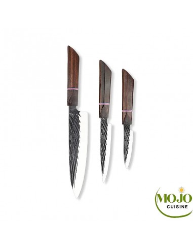 Set 3 couteaux CarbonWood Vous souhaitez 