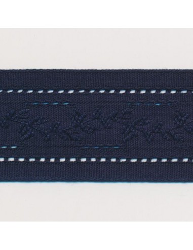 Natural Lacy Ribbon 47 Night Blue livraison gratuite